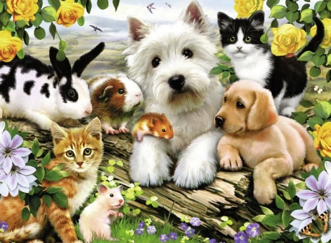 Tierische Freundschaften Puzzle 300 Teile