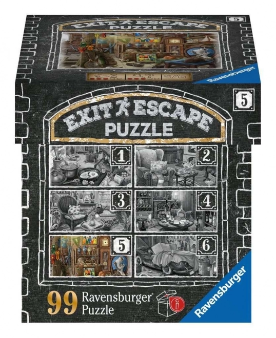 Ravensburger Exit Puzzle Gruseliges Herrenhaus Dachboden