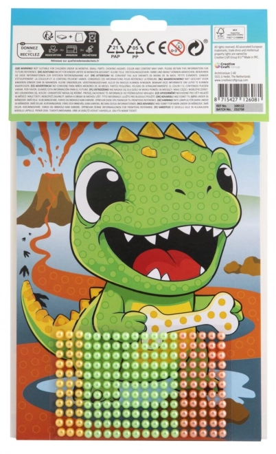 Kreatives Mosaik-Set Dinosauerier