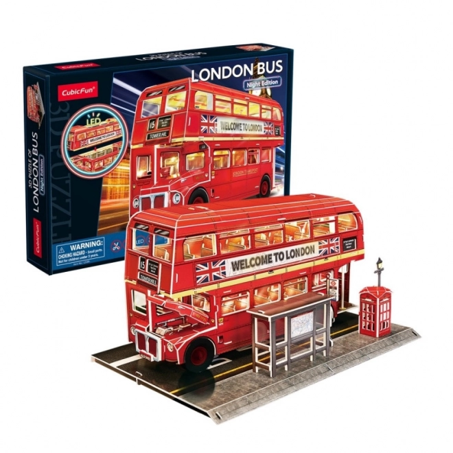 3D Puzzle London Bus