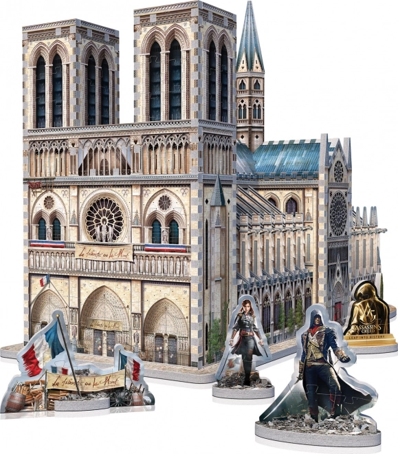 WREBBIT 3D Puzzle Assassin's Creed: Notre-Dame