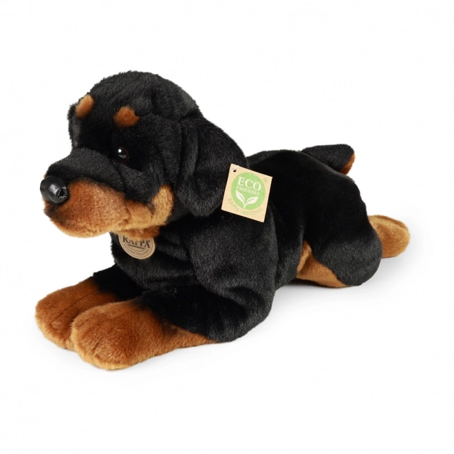 Plüsch Rottweiler Hund 39 cm Umweltfreundlich