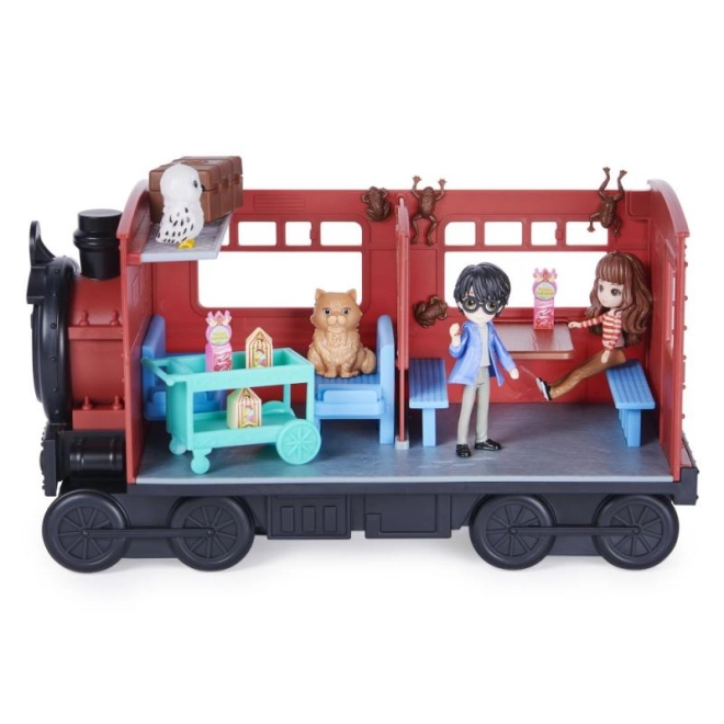 Figuren von Harry und Hermine + magische Haustiere