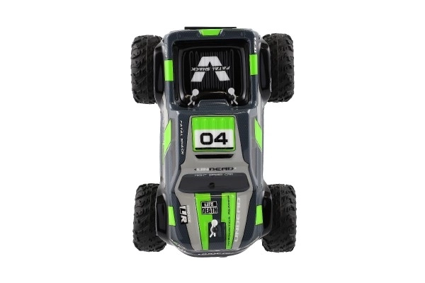 RC Geländewagen Pickup grau-grün mit Fernsteuerung
