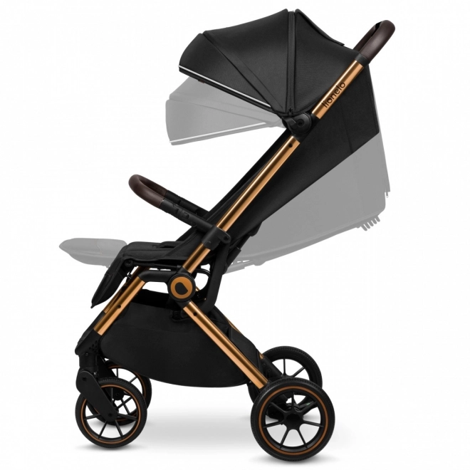 Lionelo Cloe Kinderwagen Schwarz Onyx