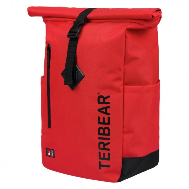 Rolltop-Rucksack TERIBEAR Rot von BAAGL