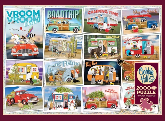 Vroom Vroom Puzzle 2000 Teile