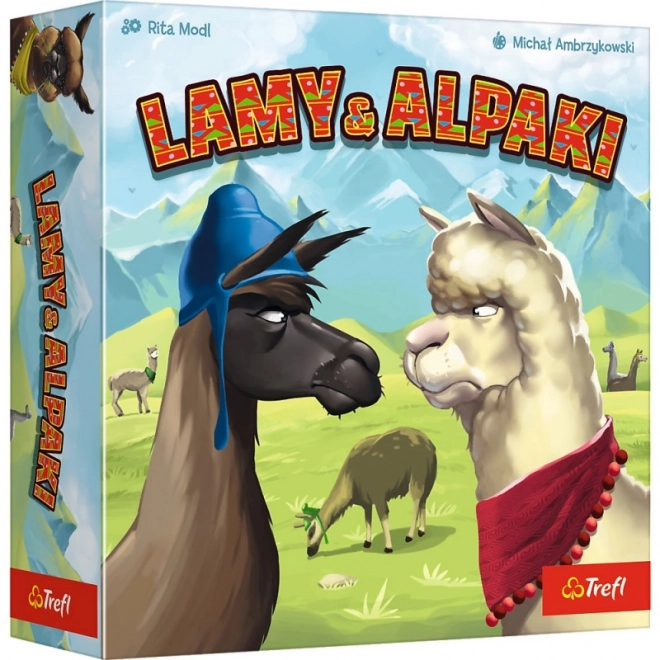 Lama und Alpaka Brettspiel