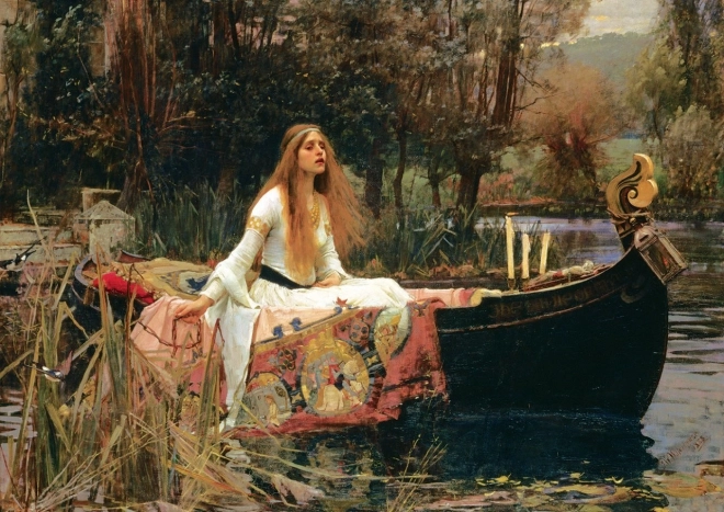 Museum-Serie: Die Dame von Shalott Puzzle, 2000 Teile