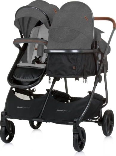 Zwillingskinderwagen Chipolino Duo Smart Cloud 2-in-1