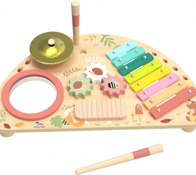 2Kids Spielzeug Multifunktionale musikalische Platte für Kinder