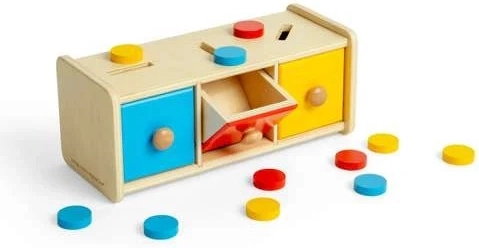 Bigjigs Toys Sortierbox nach Farben