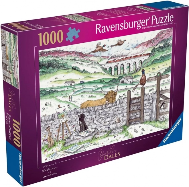 Ravensburger Puzzle Leben in Yorkshire 1000 Teile