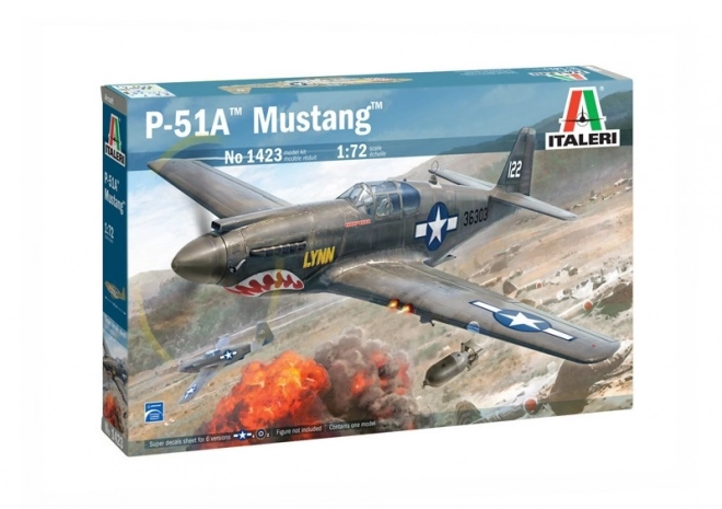 Plastikmodell P-51A Mustang 1:72