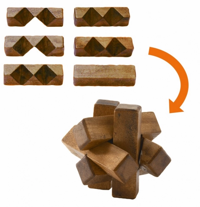 DJECO 3D Puzzle Set aus Holz