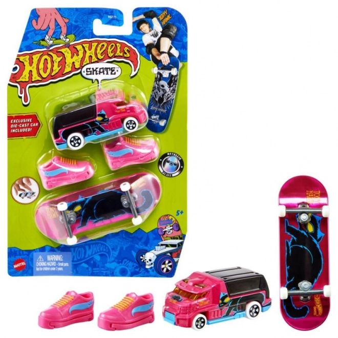 Hot Wheels Sammleredition Fingerboard und Schuhe