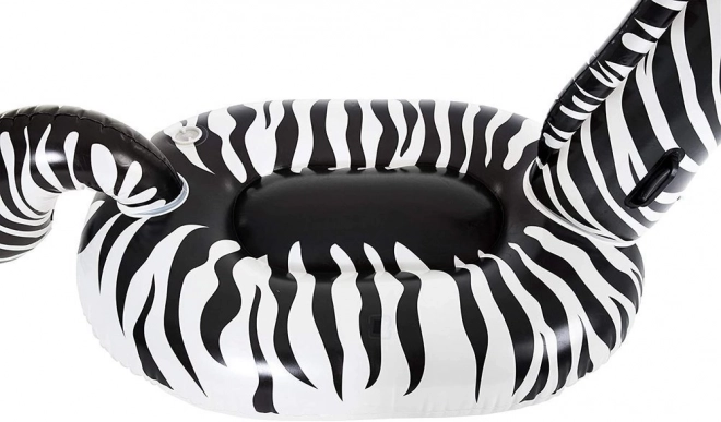 Dmuchany Zebra-LED-Matratze 254 x 142 cm