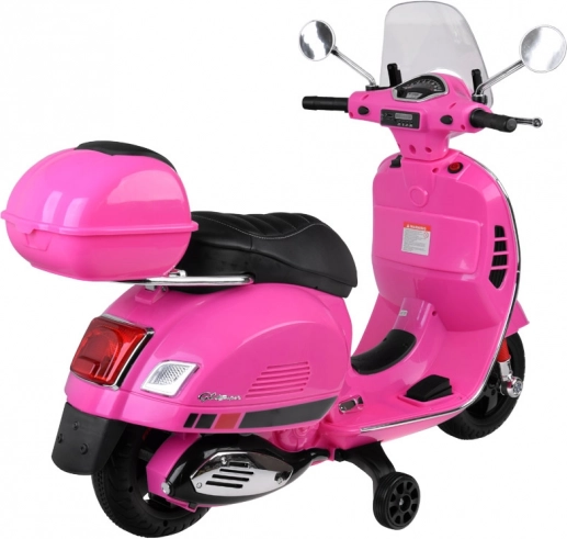 Elektrischer Roller Vespa GTS Super für Kinder – Rosa