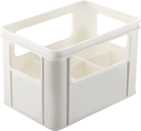 Box für Babyflaschen, Weiß