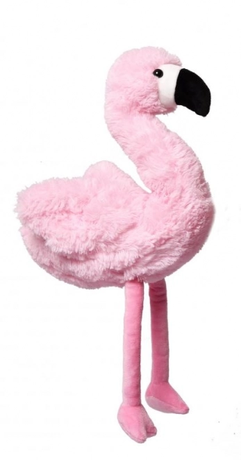 Weicher Plüschflamingo 50 cm