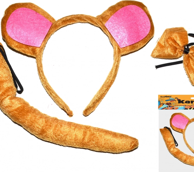 Karneval-Set Affe für Kinder