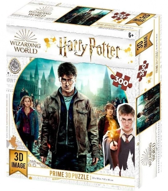 3D Puzzle Harry Potter: Harry, Hermine & Ron 300 Teile
