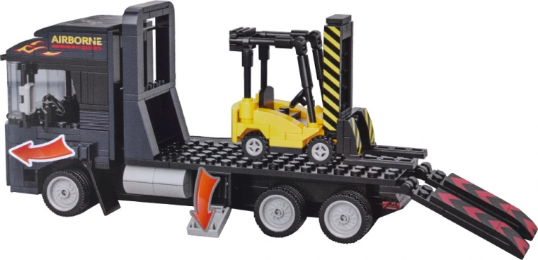 Realistischer Warentransport