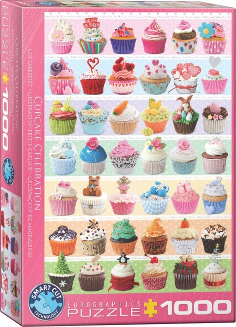 EUROGRAPHICS Puzzle Oslava Cupcakes 1000 Teile