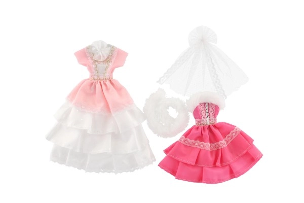 Elegante Kleider für Puppen