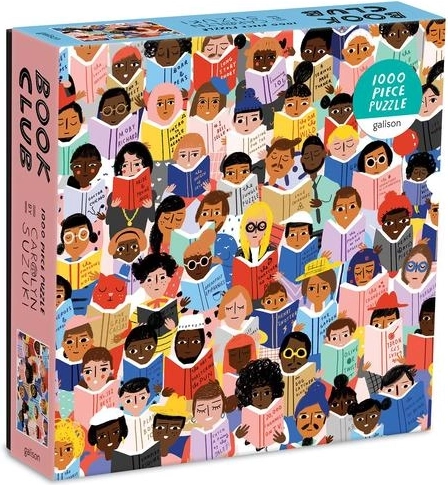 Galison Puzzle – Bücherclub 1000 Teile