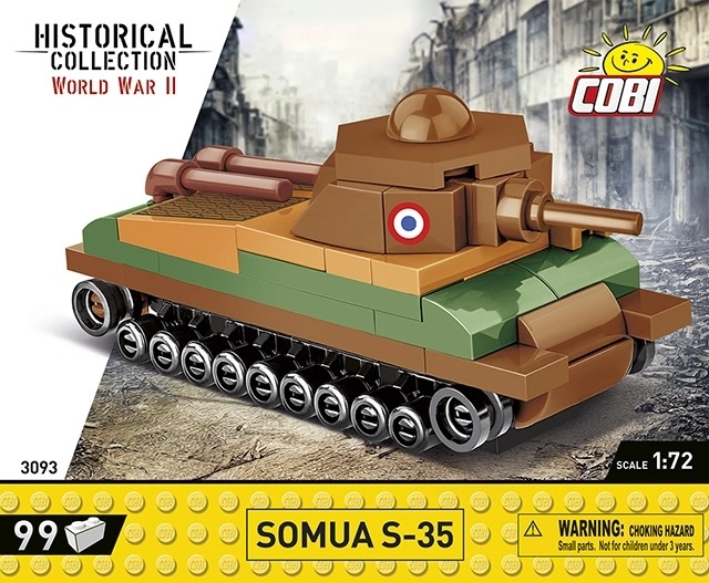 Historische Sammlung Somua S-35 Bausteine