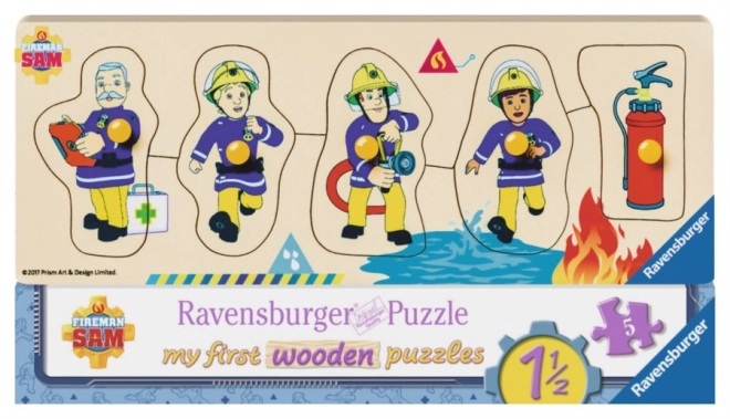 Ravensburger Holzsteckpuzzle Feuerwehrmann Sam und Freunde