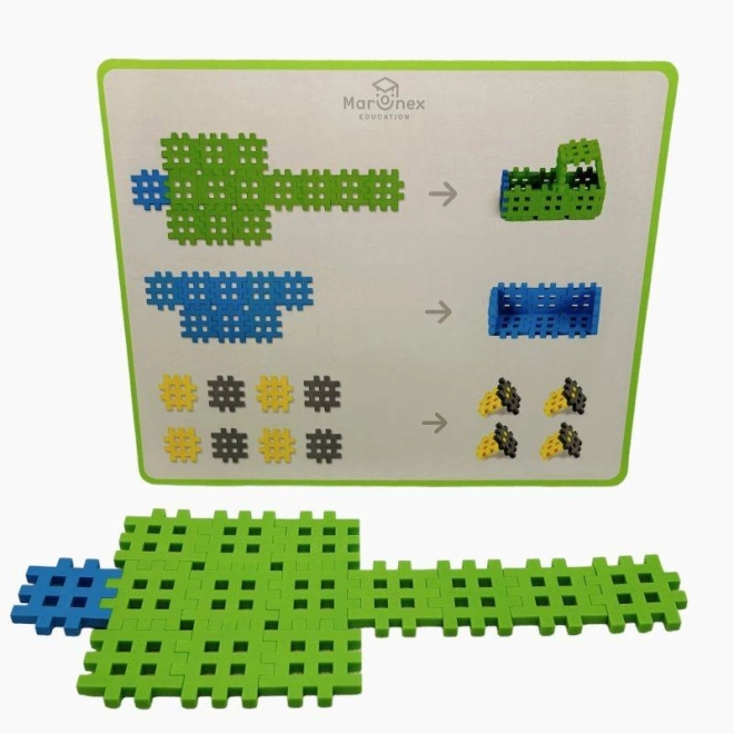 Lernbausteine Mini Waffle EDU 500 mit Spielkarten