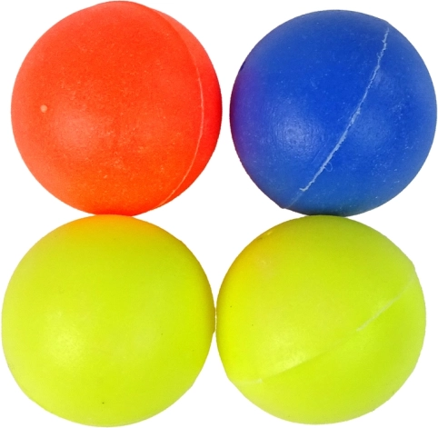 Komplettset mit 4 weichen Kugeln