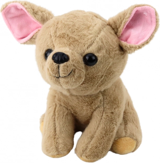Plüschtier Chihuahua beige 22 cm