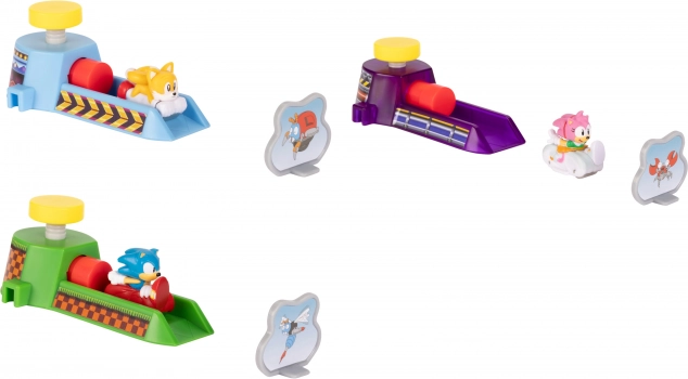 Sonic Go Go Racers Mini-Launcher-Set