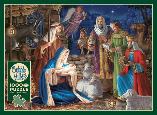 COBBLE HILL Puzzle Wunder in Bethlehem 1000 Teile