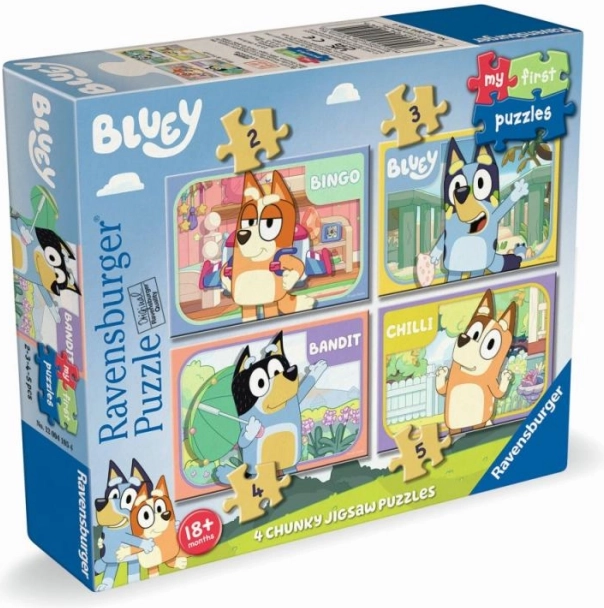 Mein erstes Puzzle Bluey