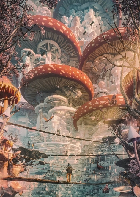 Heye Puzzle Future Cities: Pilzland 1000 Teile