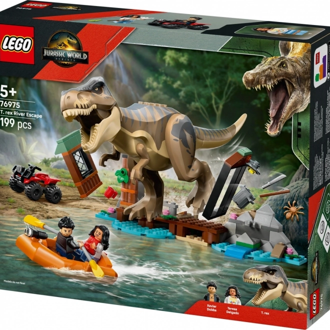 Lego Jurassic World Flucht vor dem Tyrannosaurus