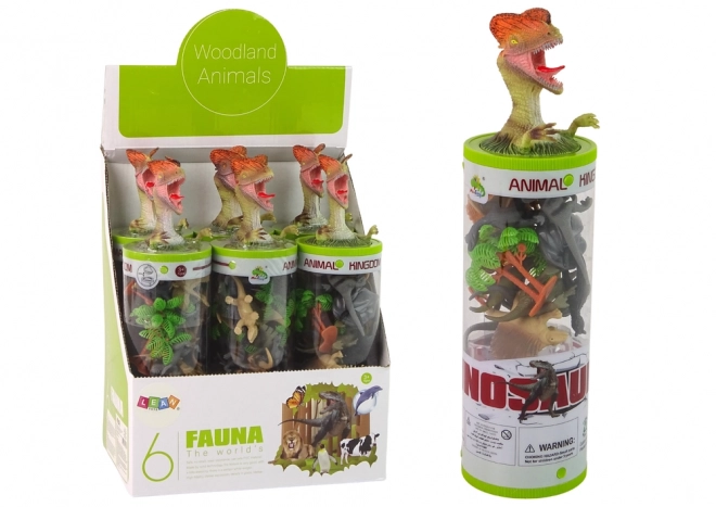 Dinosaurier-Figuren-Set mit Zubehör 12-tlg.