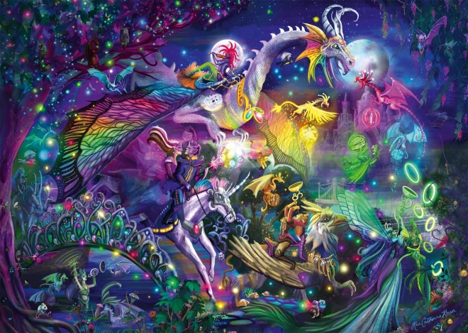 Schmidt Puzzle Sommernacht Zirkus