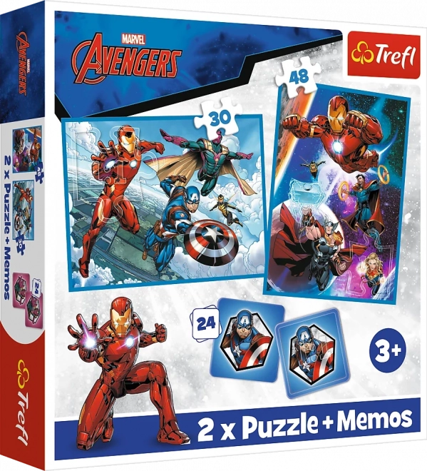 Trefl Helden in Aktion Puzzle und Memory Set