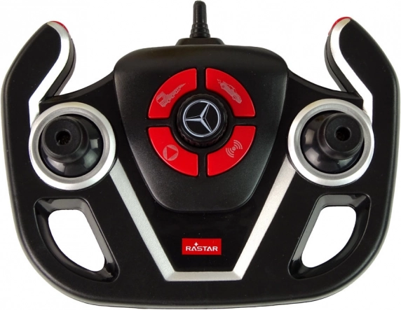 R/C Auto Mercedes-Benz mit Anhänger - rot