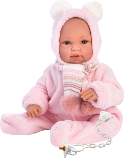 Sie spricht und weint wie ein echtes Baby