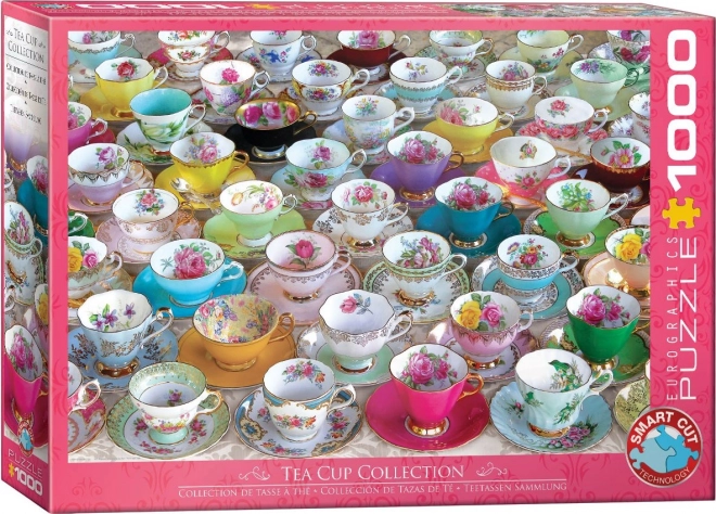Eurographics Puzzle Teetassensammlung 1000 Teile