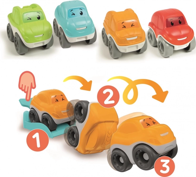 Rollendes Smiley-Auto von CLEMENTONI BABY