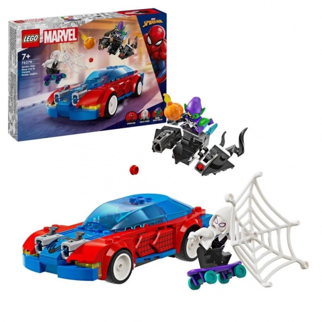 LEGO Marvel Spider-Man und Grüner Kobold Rennwagen Set