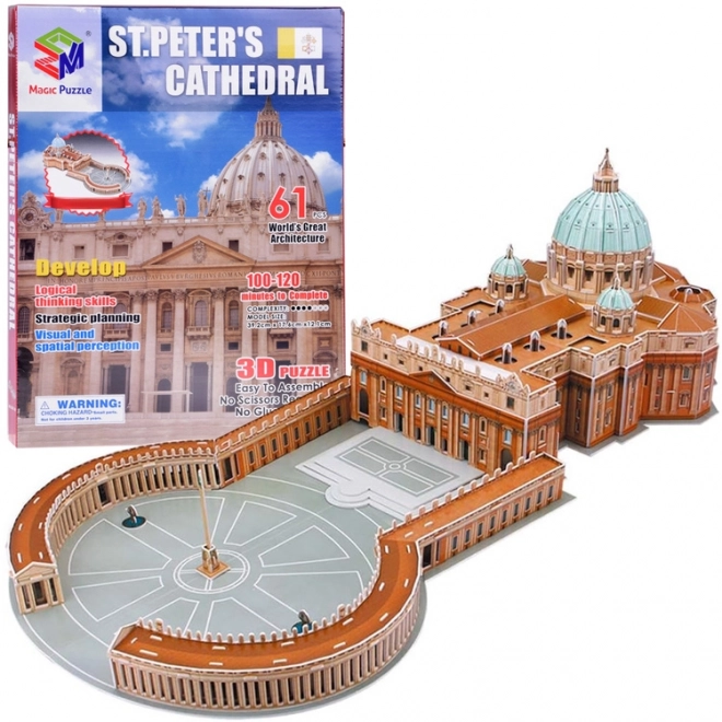 3D-Puzzle Basilika St. Peter Vatikan