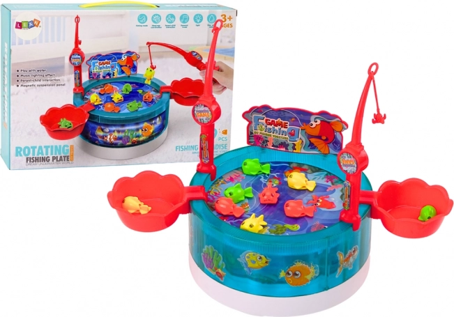 Magnetisches Geschicklichkeitsspiel Fish Catching Lights Sounds